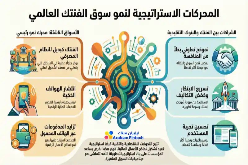 الفرص الاستراتيجية في سوق الفنتك العالمي