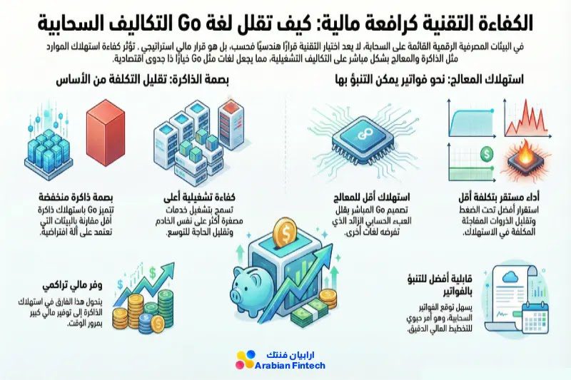 لغة Go ودورها في تقليل التكاليف السحابية للبنوك الرقمية كيف تقلل Go التكاليف السحابية ماليًا
