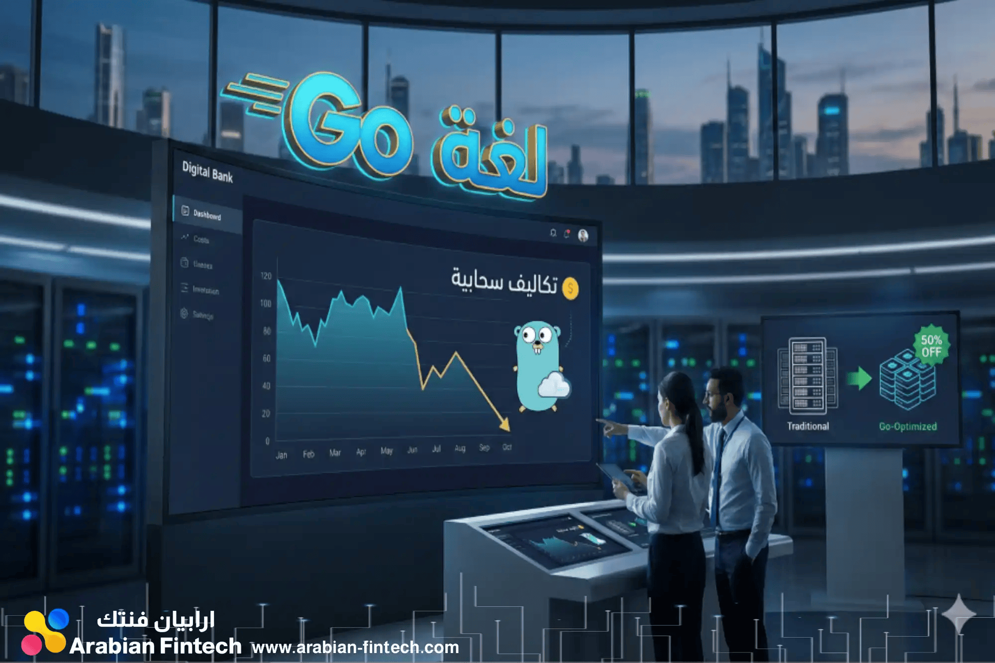 لغة Go ودورها في تقليل التكاليف السحابية للبنوك الرقمية 1
