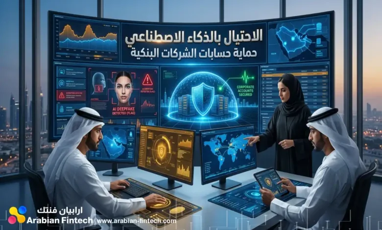 الاحتيال بالذكاء الاصطناعي حماية حسابات الشركات البنكية الاحتيال بالذكاء الاصطناعي حماية حسابات الشركات البنكية