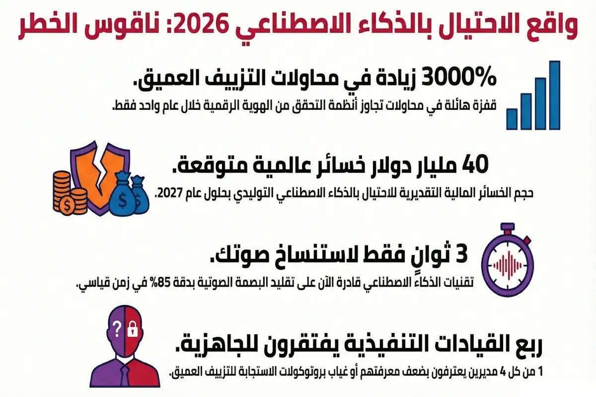 واقع الاحتيال بالذكاء الاصطناعي