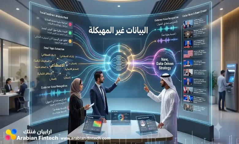 كيف تعيد البيانات غير المهيكلة تشكيل مستقبل القطاع المصرفي؟ كيف تعيد البيانات غير المهيكلة تشكيل مستقبل القطاع المصرفي؟