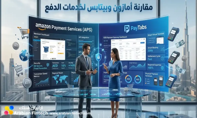 مقارنة أمازون وبيتابس لخدمات الدفع للشركات في الإمارات مقارنة أمازون وبيتابس لخدمات الدفع للشركات في الإمارات