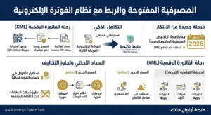 تقرير إحصائيات المدفوعات الفورية في السعودية لقطاع الأعمال المصرفية المفتوحة والربط مع نظام الفوترة الإلكترونية