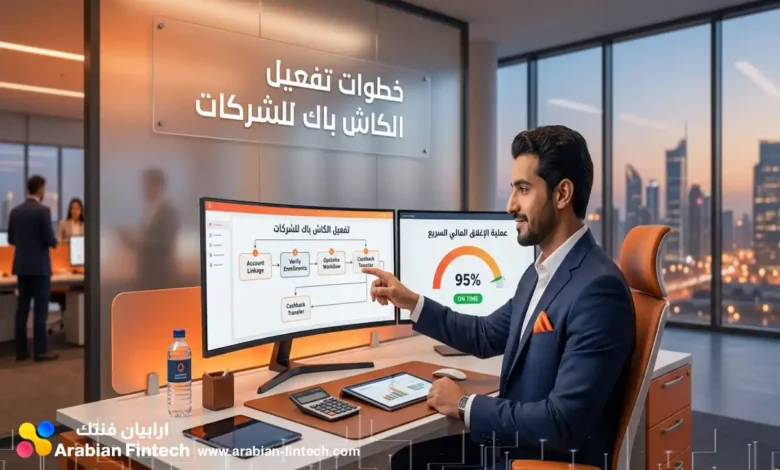 تفعيل الكاش باك في المدفوعات المالية التجارية للشركات تفعيل الكاش باك في المدفوعات المالية التجارية للشركات