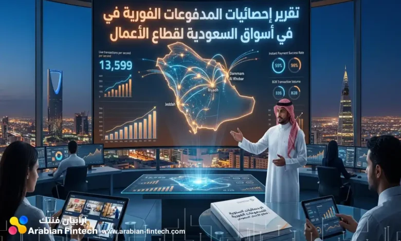 تقرير إحصائيات المدفوعات الفورية في السعودية لقطاع الأعمال تقرير إحصائيات المدفوعات الفورية في السعودية لقطاع الأعمال