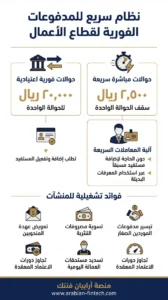 تقرير إحصائيات المدفوعات الفورية في السعودية لقطاع الأعمال خدمات طلب الدفع والاستفادة من المعرفات البديلة