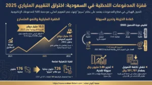 تقرير إحصائيات المدفوعات الفورية في السعودية لقطاع الأعمال قفزة المدفوعات اللحظية في السعودية