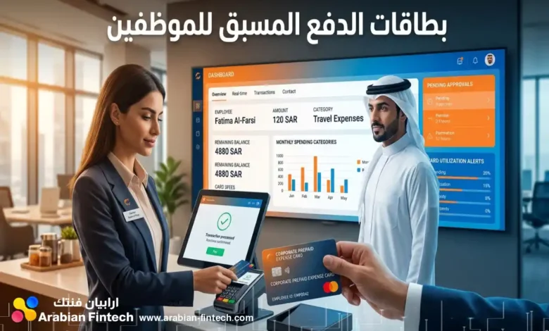 إدارة نفقات الشركات عبر بطاقات الدفع المسبق للموظفين إدارة نفقات الشركات عبر بطاقات الدفع المسبق للموظفين