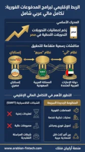 تقرير حول إحصائيات التحويلات اللحظية في مصر عبر إنستاباي الربط الإقليمي لبرامج المدفوعات الفورية